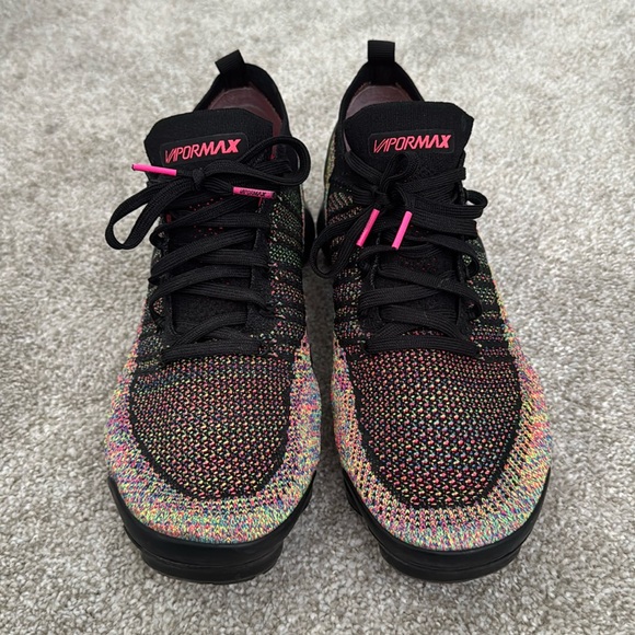 Men’s Nike Air VaporMax 2- Black Multi-Color - Picture 3 of 6